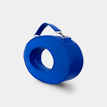 Sac Loop ovale ajouré fabriqué à partir de tissu issu de stock dormant